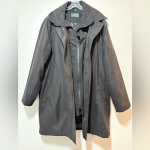 Vintage Lauren Ralph Lauren Jacket W/ Removable Quilted Liner Men’s 44L